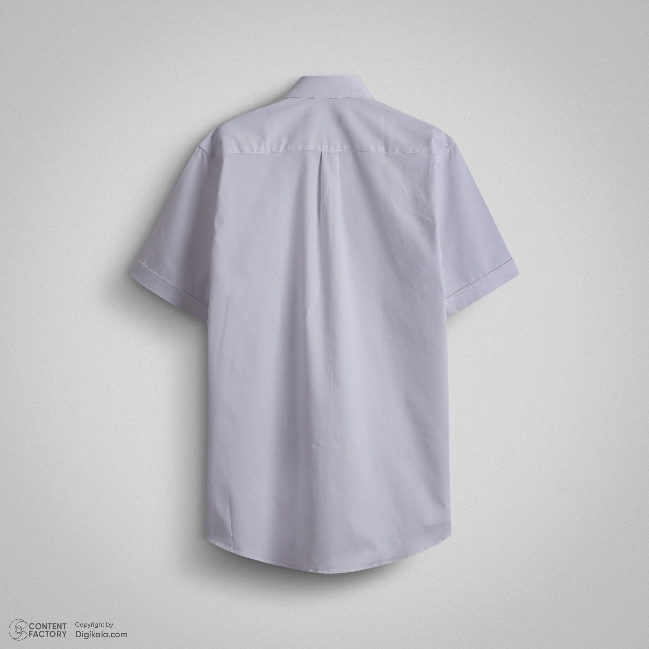 پیراهن آستین کوتاه مردانه سفید کد : 11102 - Image 3